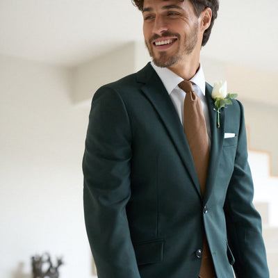 Green 3 Piece Suits