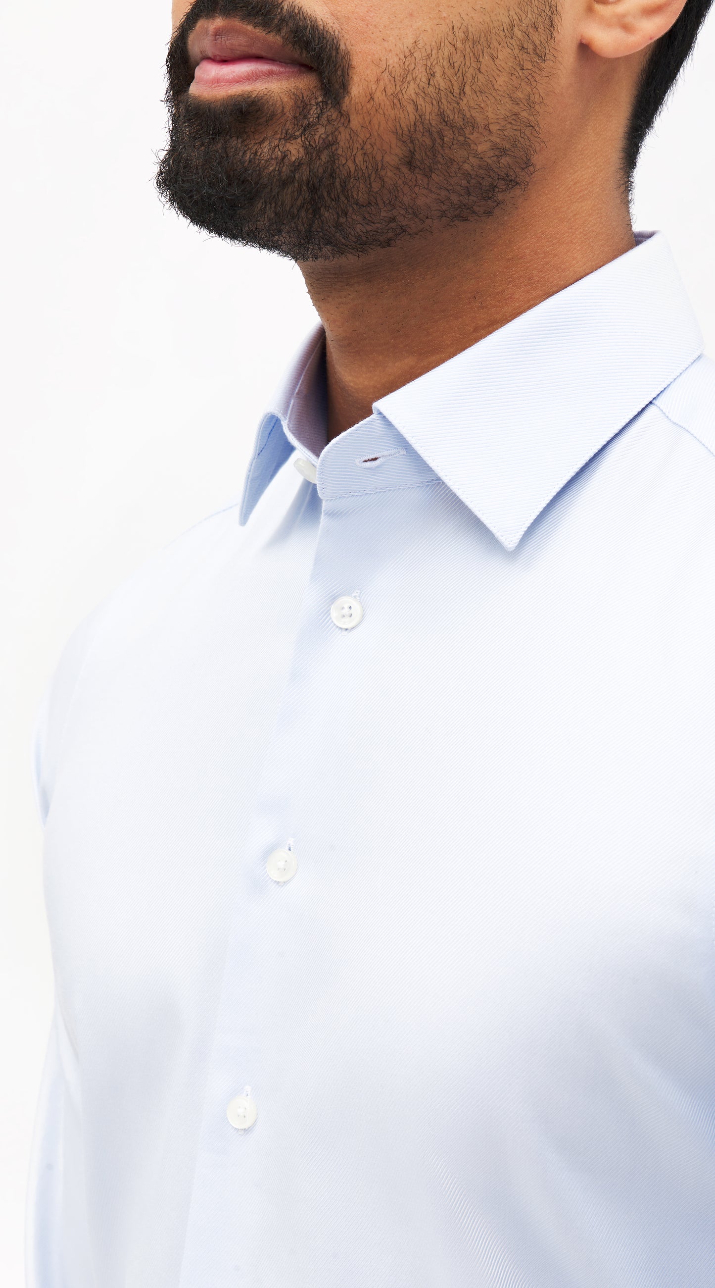 Light Blue Medium Twill Custom Shirt