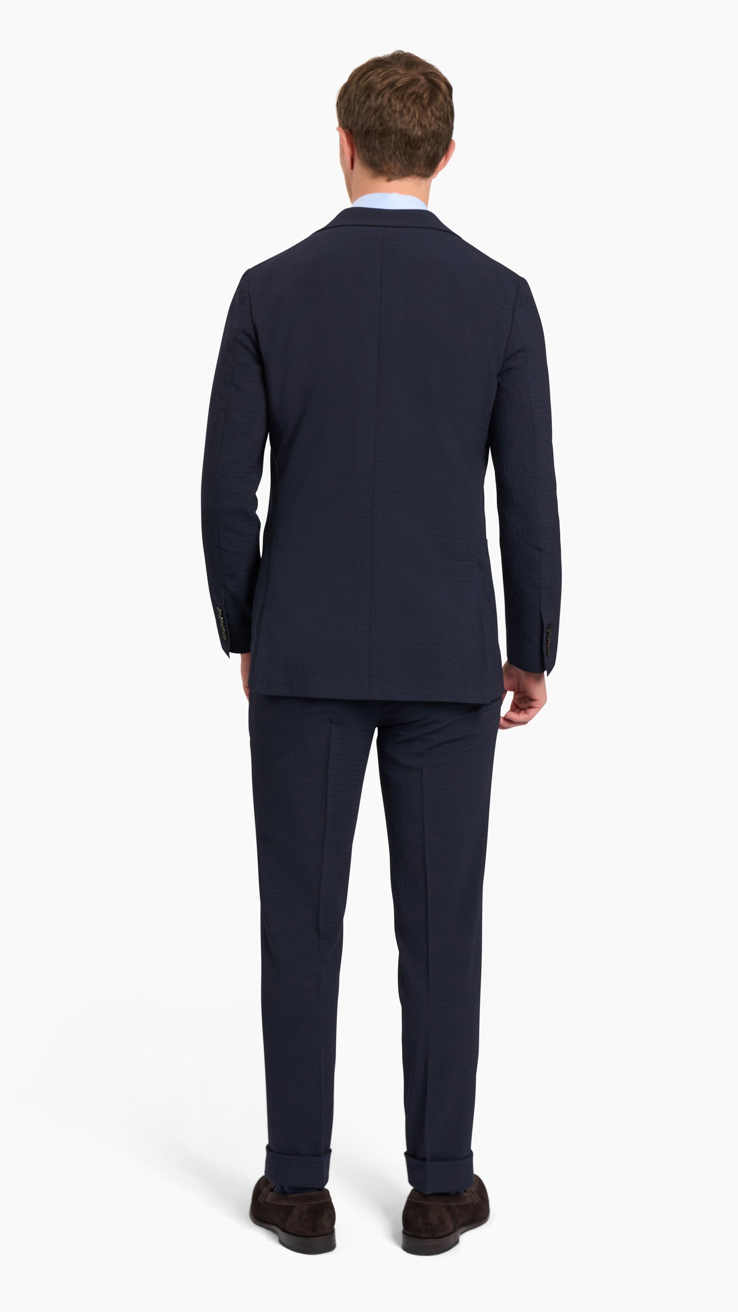 Scabal Navy Seersucker Suit