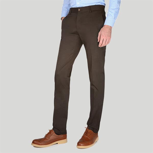 Buy Stone Straight Stretch Chino Trousers from Next Singapore