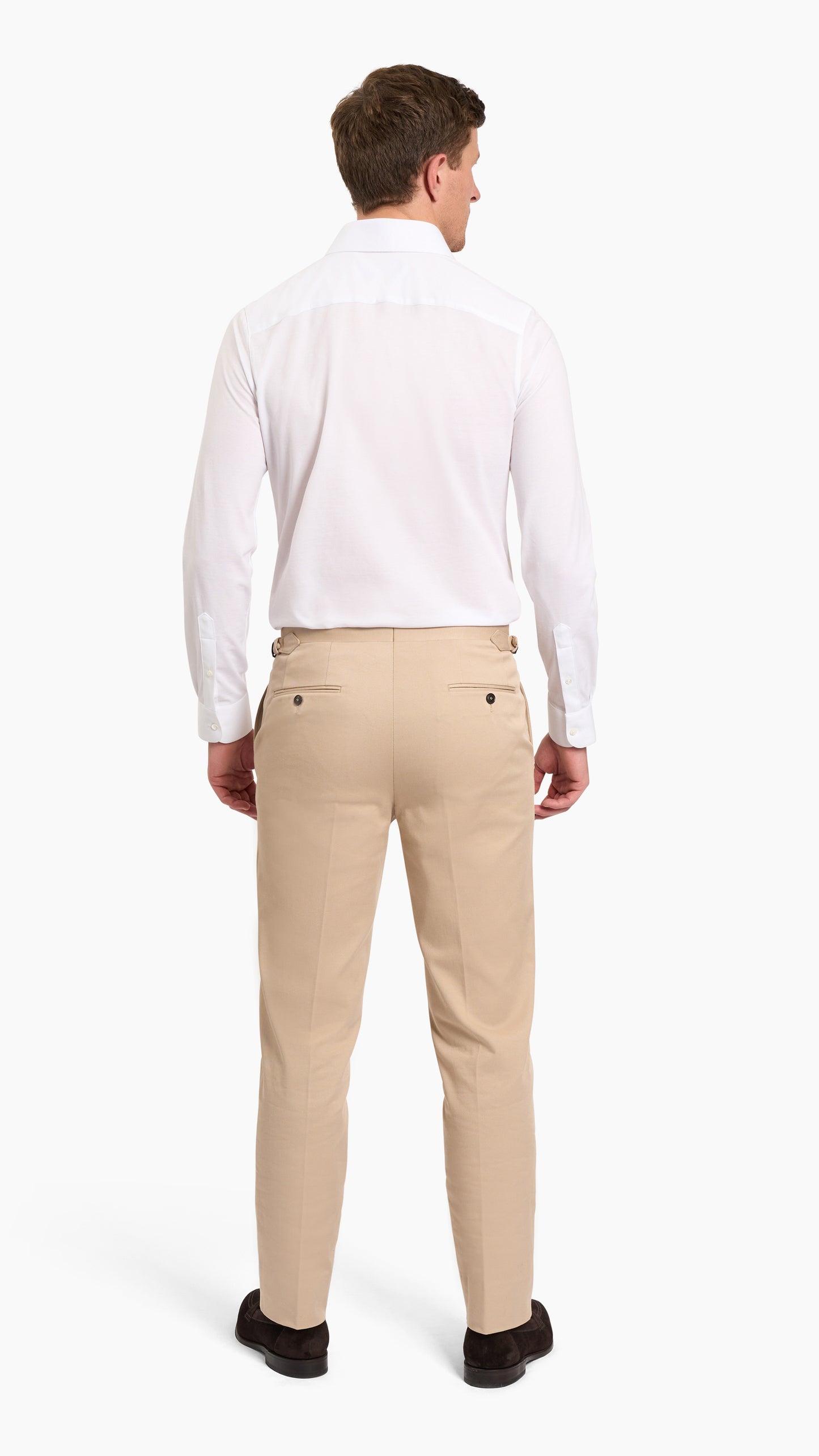 Olimpias Beige Twill Custom Chino