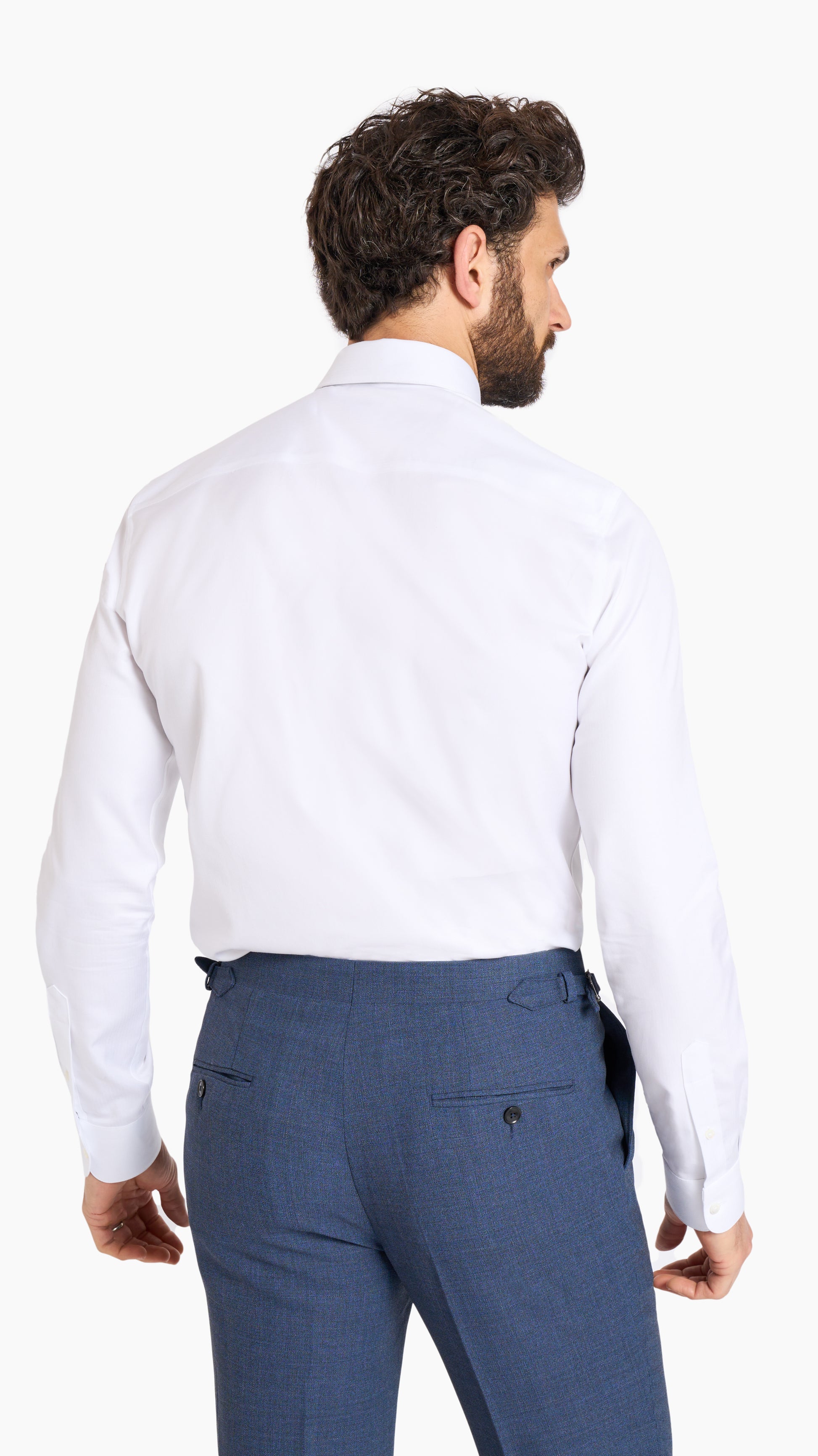 White Ready-To-Wear Traveller Shirt