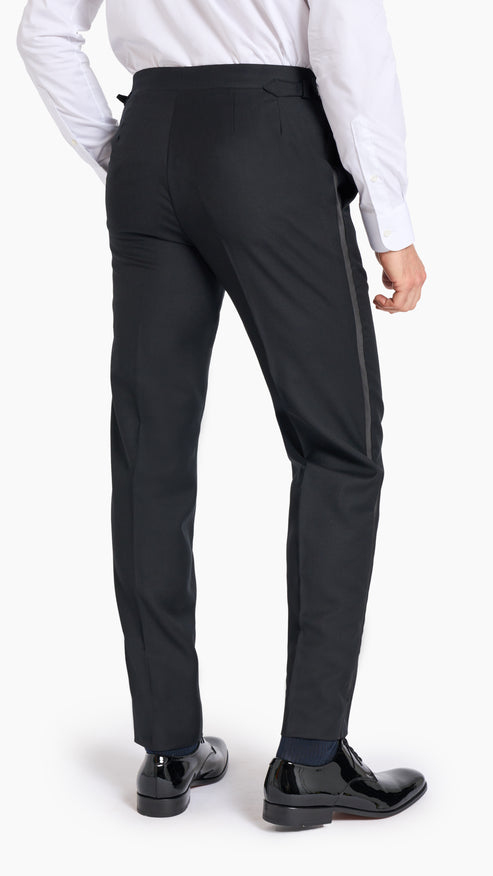 ES Essentials Black Custom Tuxedo Suit