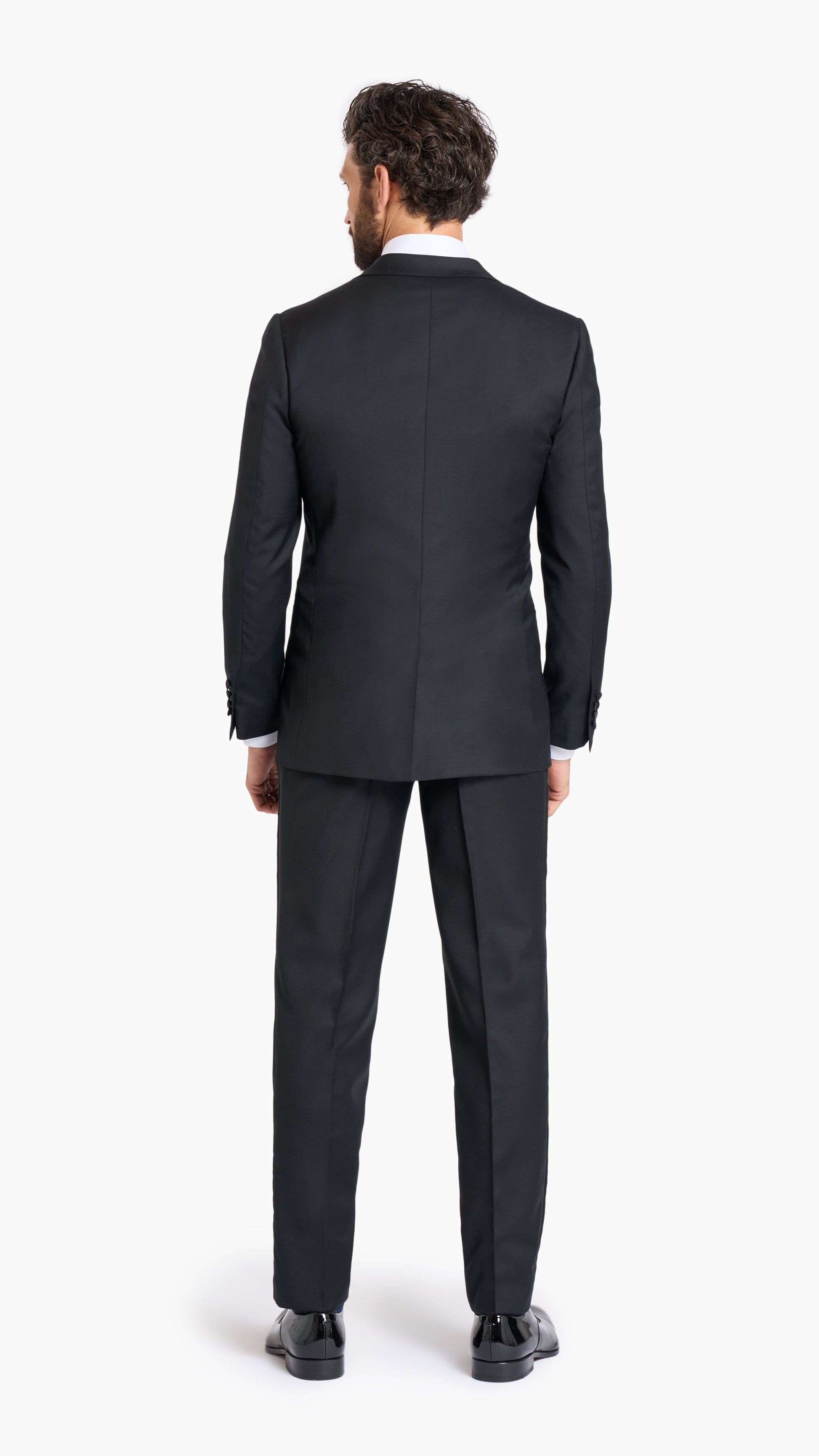 ES Essentials Black Custom Tuxedo Jacket