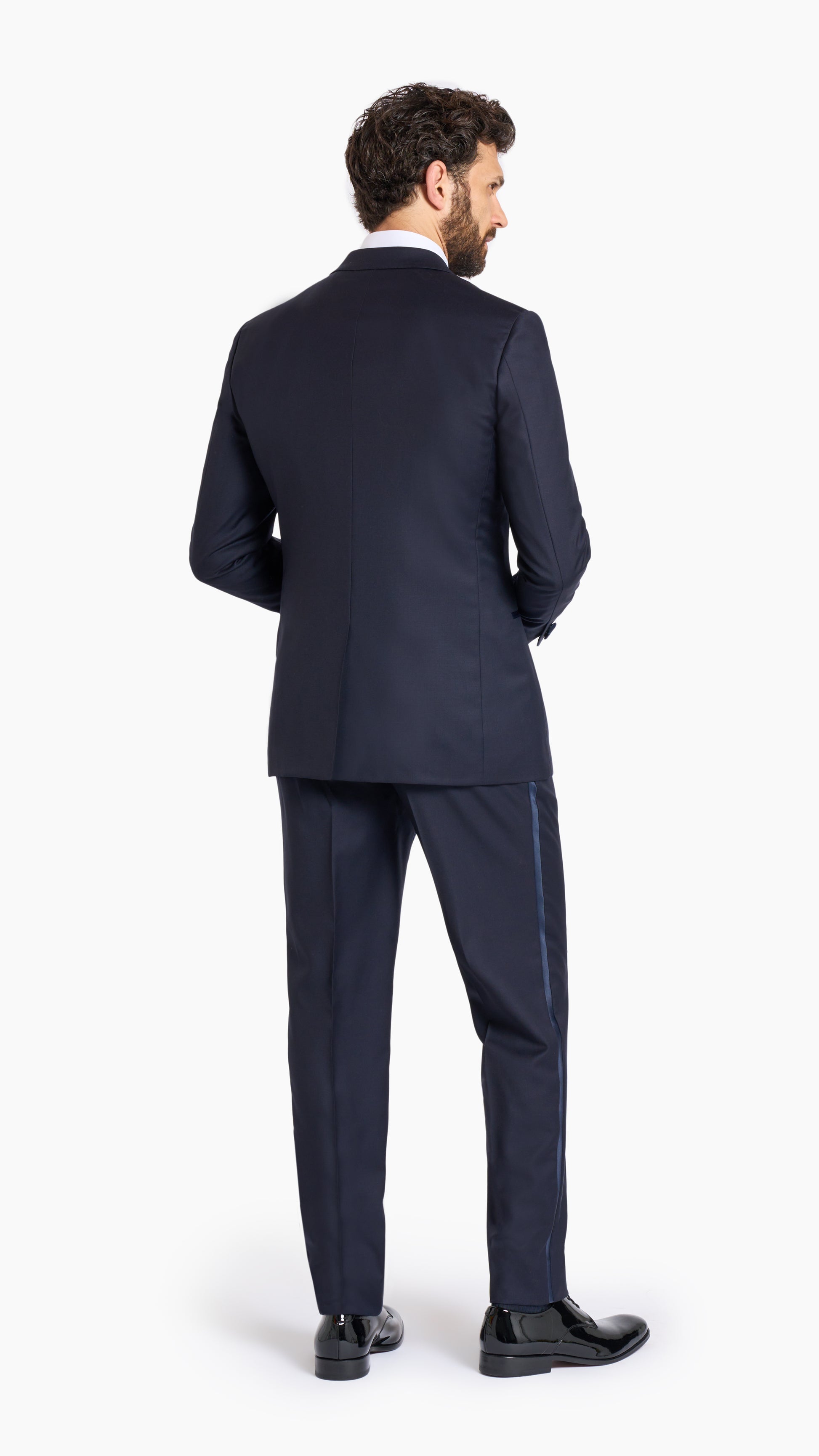 ES Essentials Midnight Blue Custom Tuxedo Suit