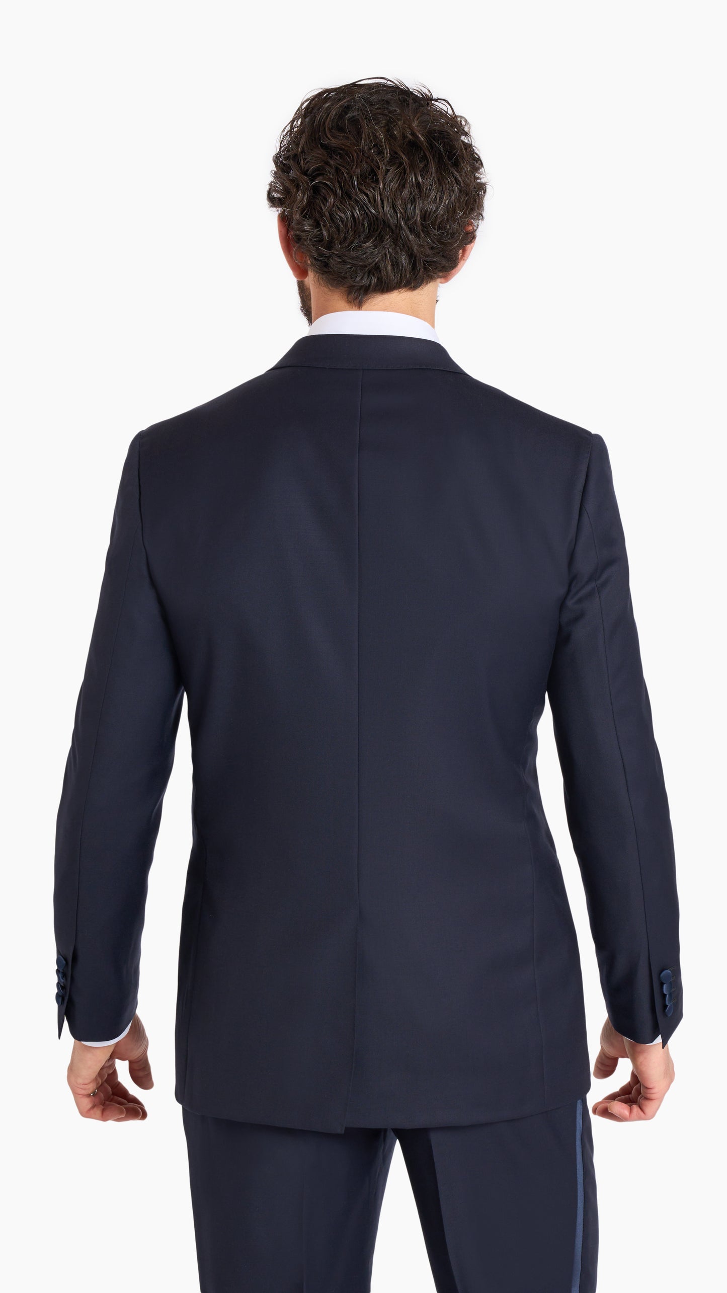 ES Essentials Midnight Blue Custom Tuxedo Suit