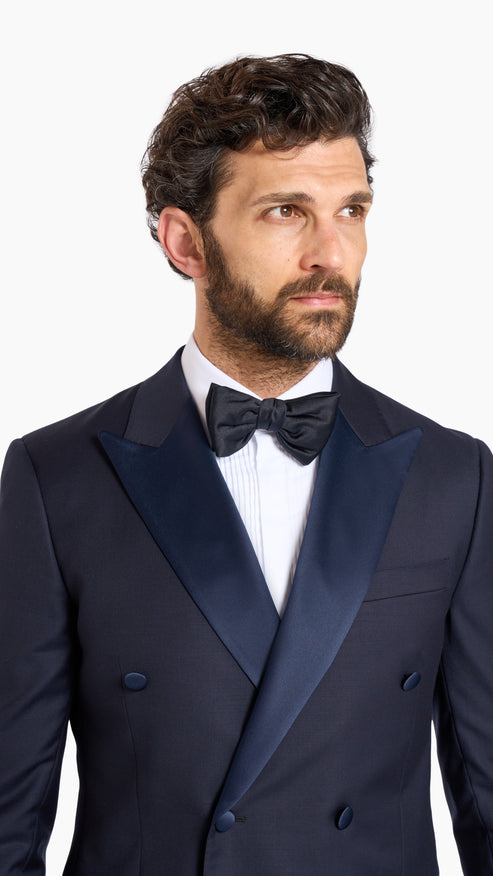 ES Essentials Midnight Blue Custom Tuxedo Suit