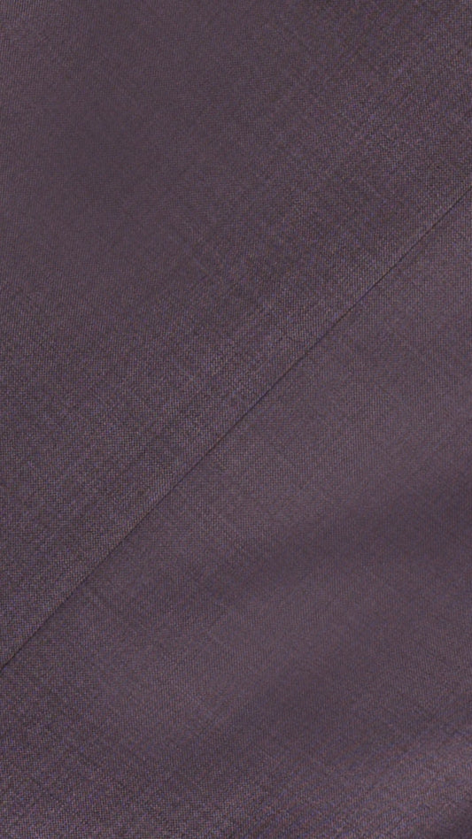 Scabal Burgundy Wool Suit