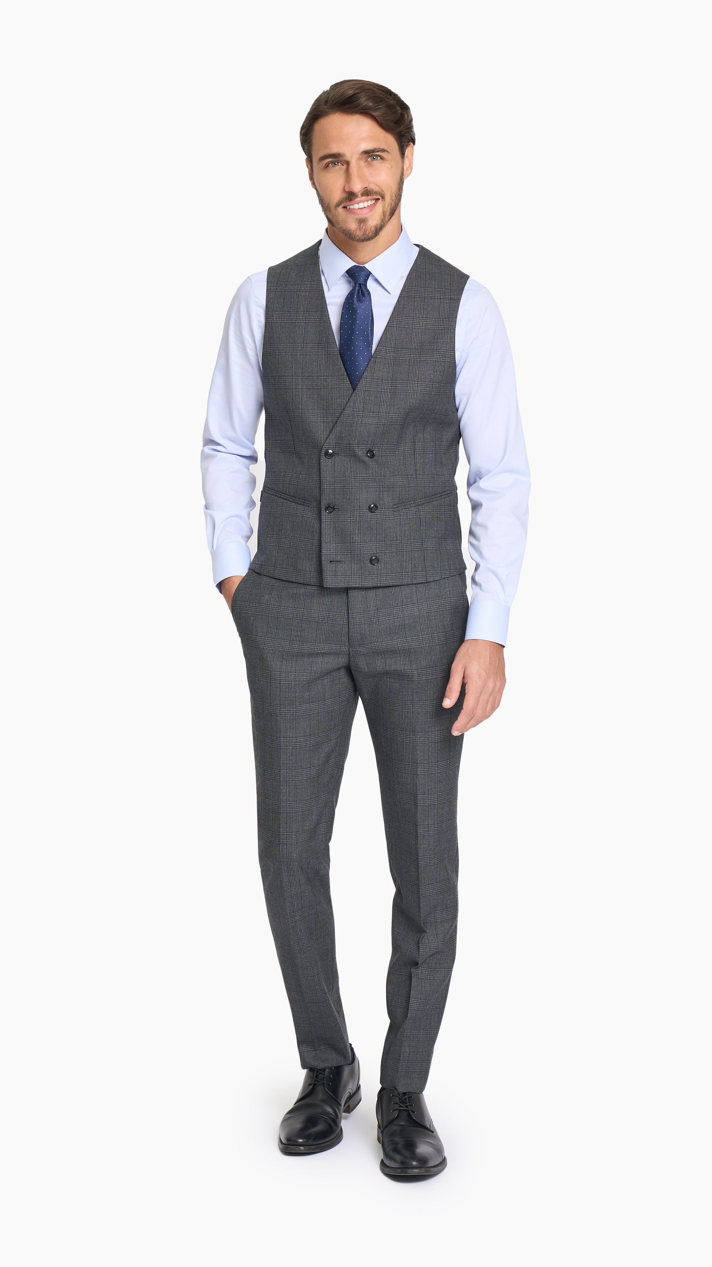 Holland & Sherry Prince of Wales Custom Waistcoat