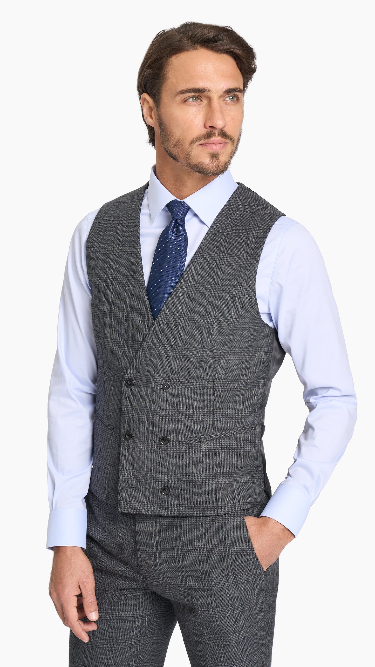 Holland & Sherry Prince of Wales Custom Waistcoat