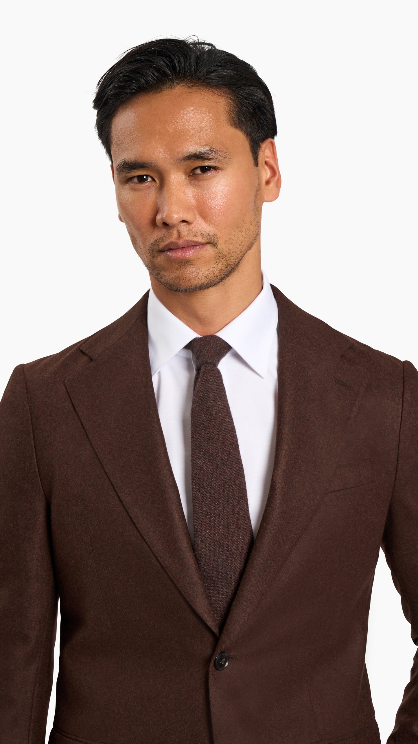 Scabal Rust Flannel Suit