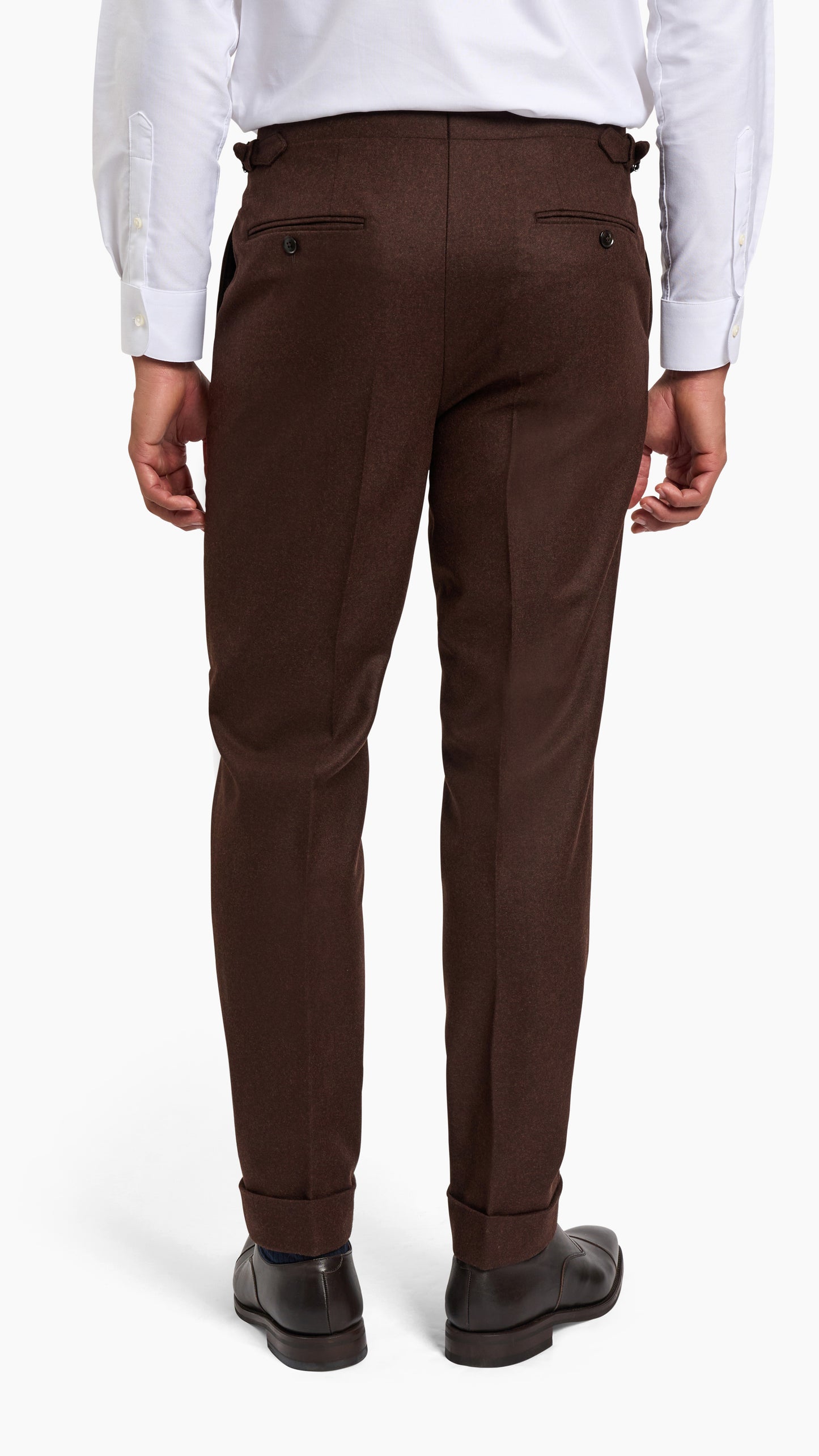 Scabal Rust Flannel Suit