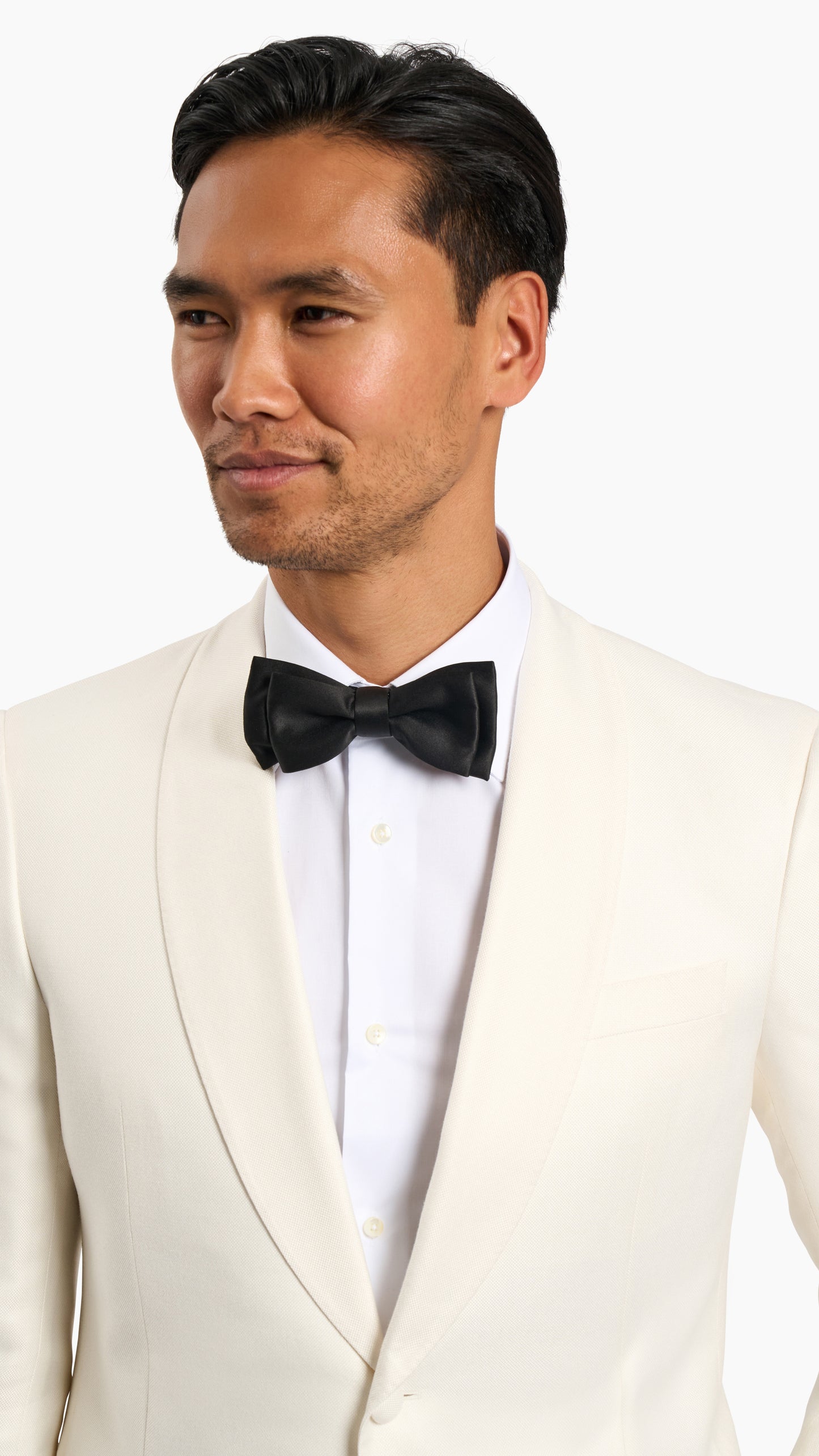 Huddersfield Bamboo White Dinner Jacket