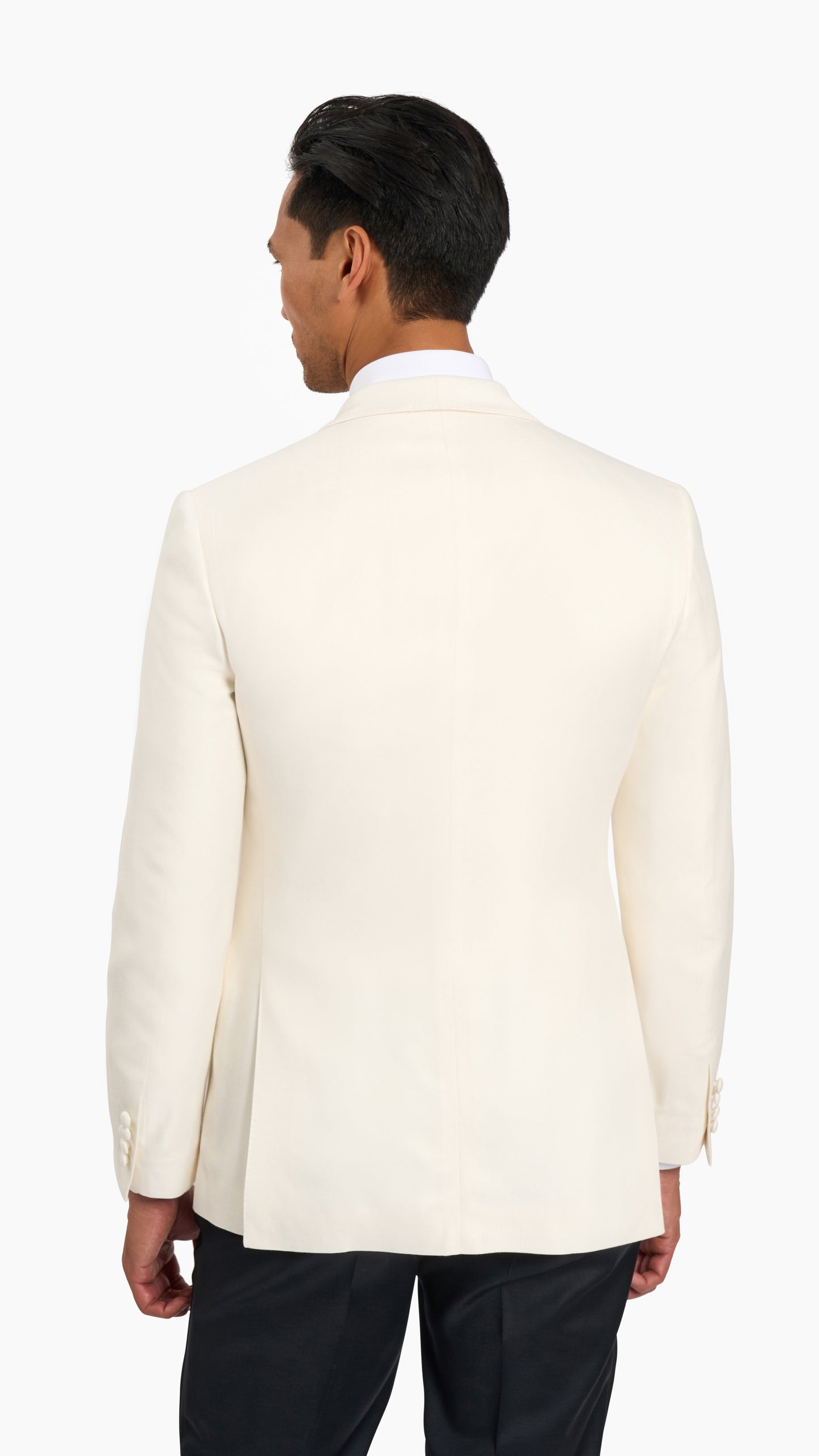 Huddersfield Bamboo White Dinner Jacket