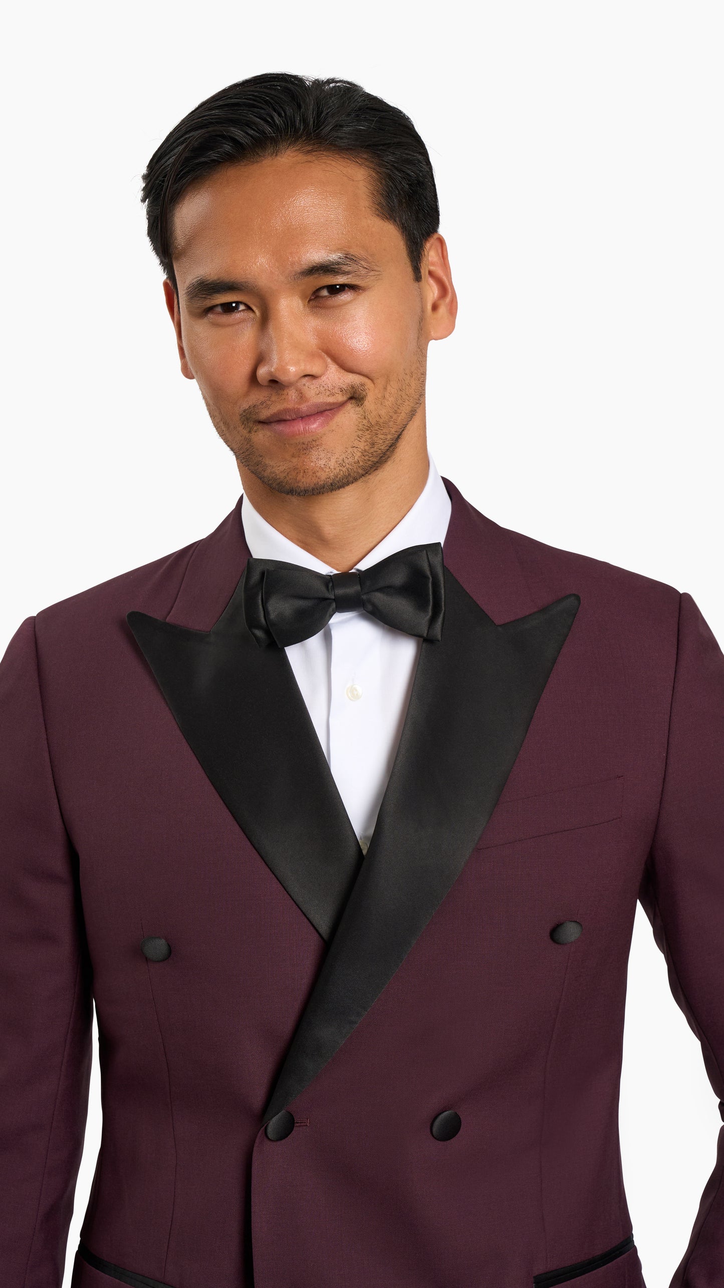 Scabal Burgundy Tuxedo