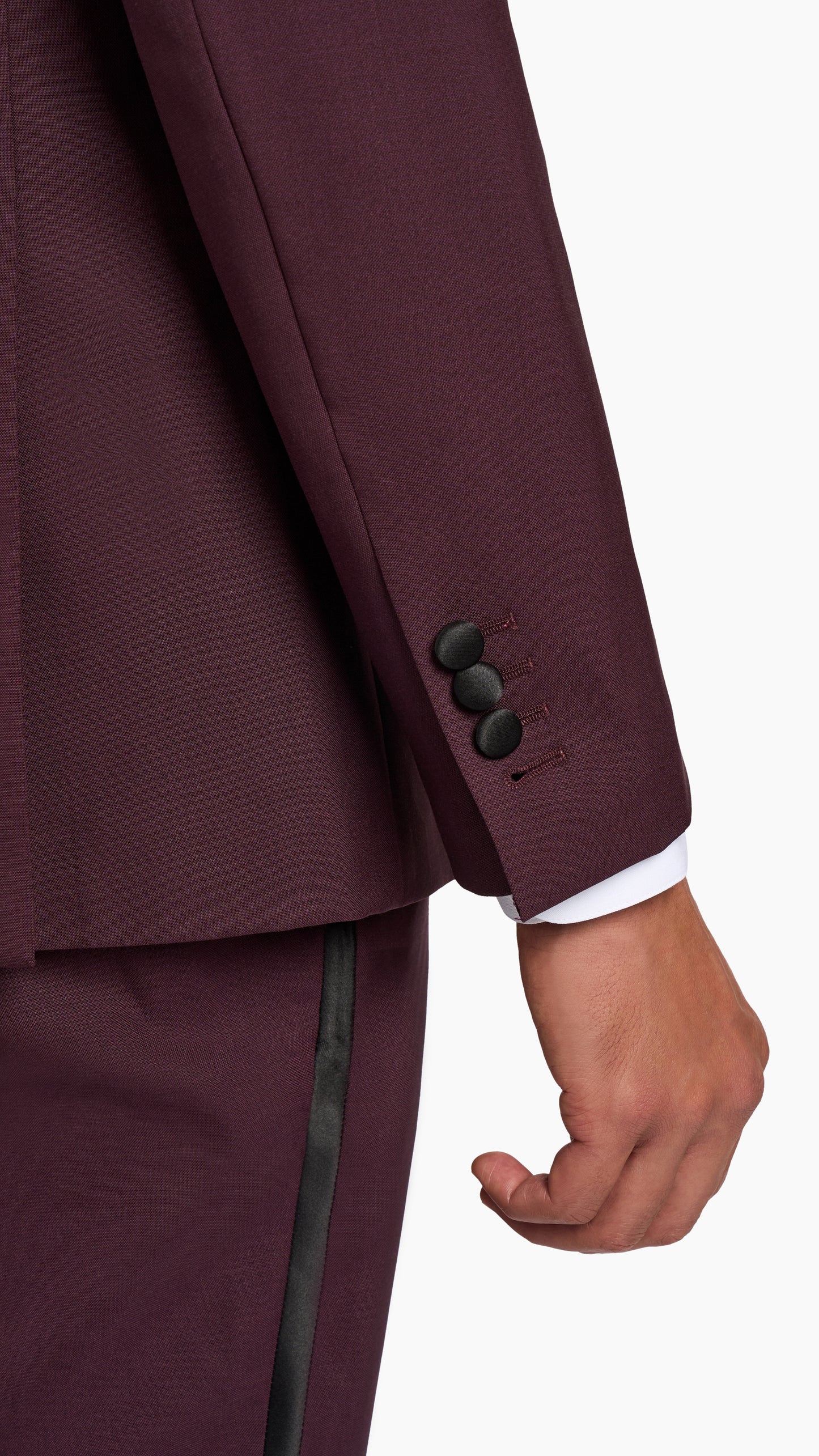 Scabal Burgundy Tuxedo