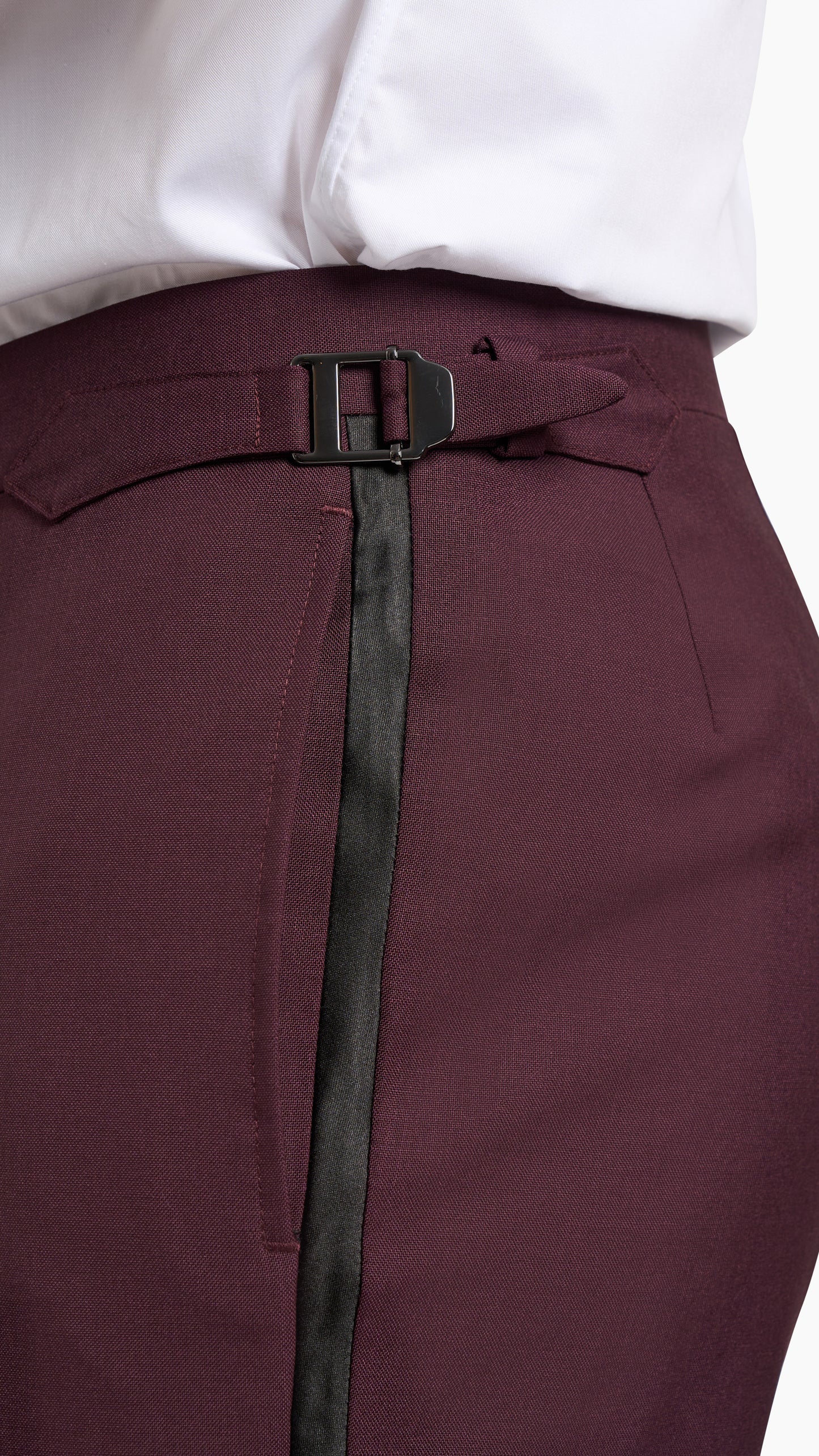 Scabal Burgundy Tuxedo