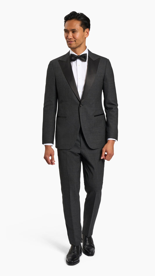 Huddersfield Grey Tuxedo Suit