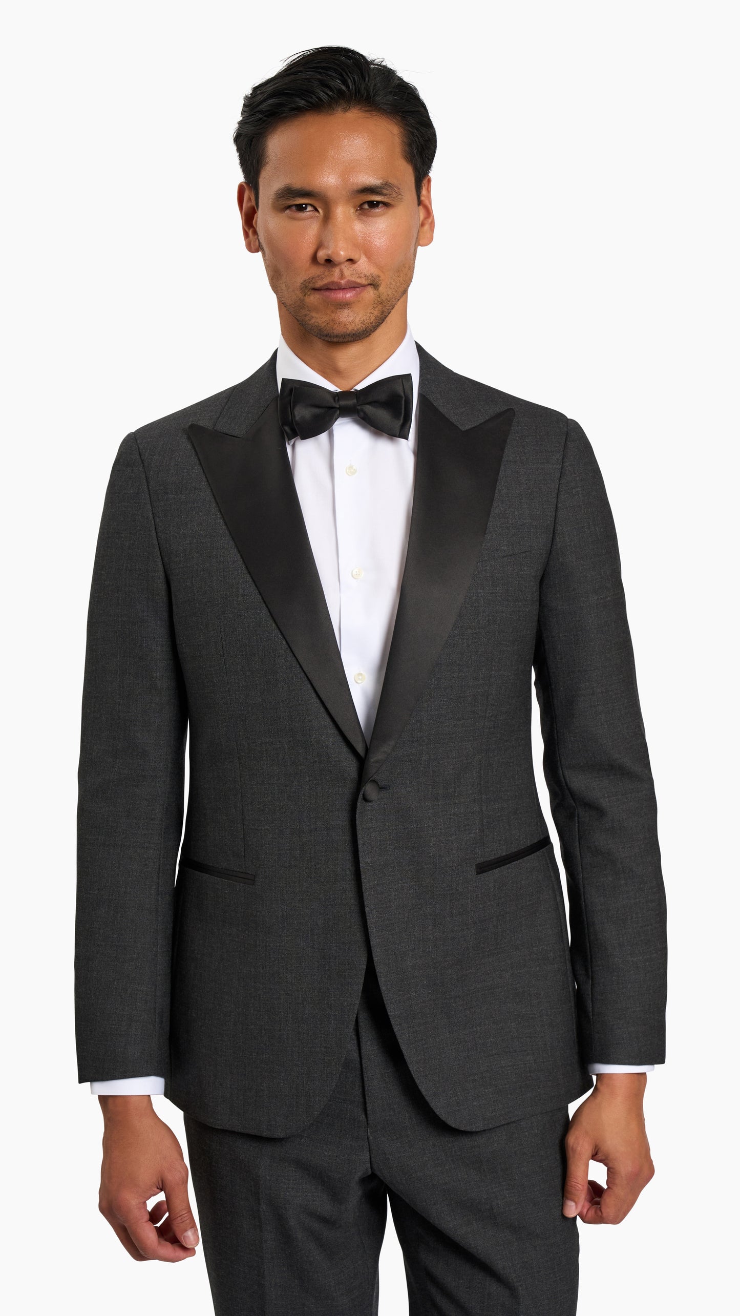 Huddersfield Grey Tuxedo Suit