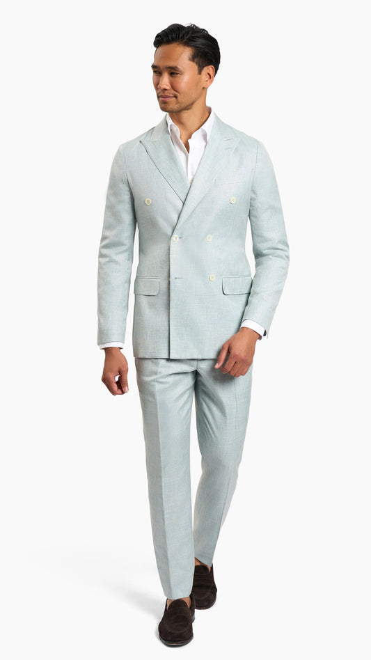 Dormeuil Teal Suit