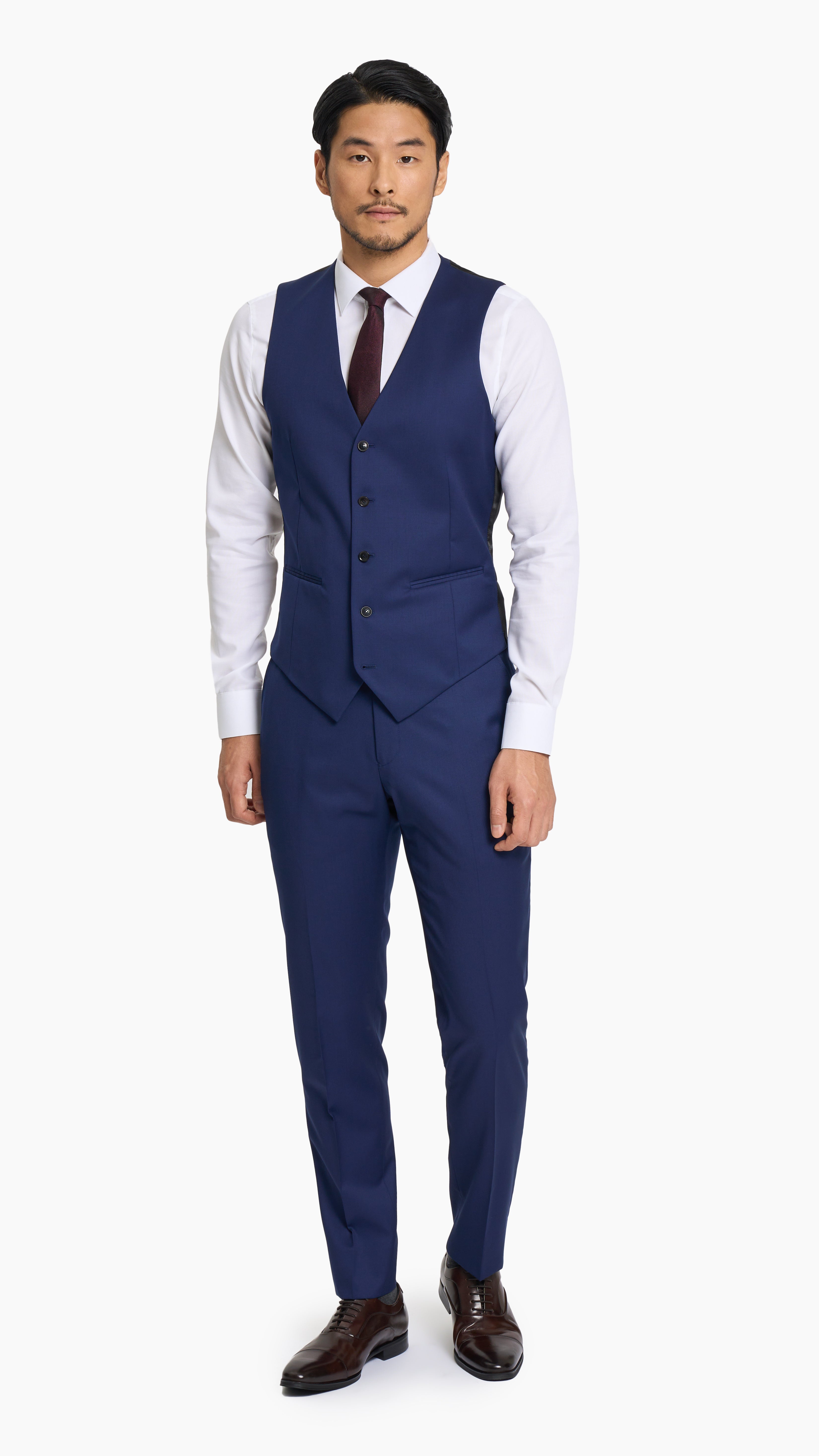 Royal Blue Twill Suit