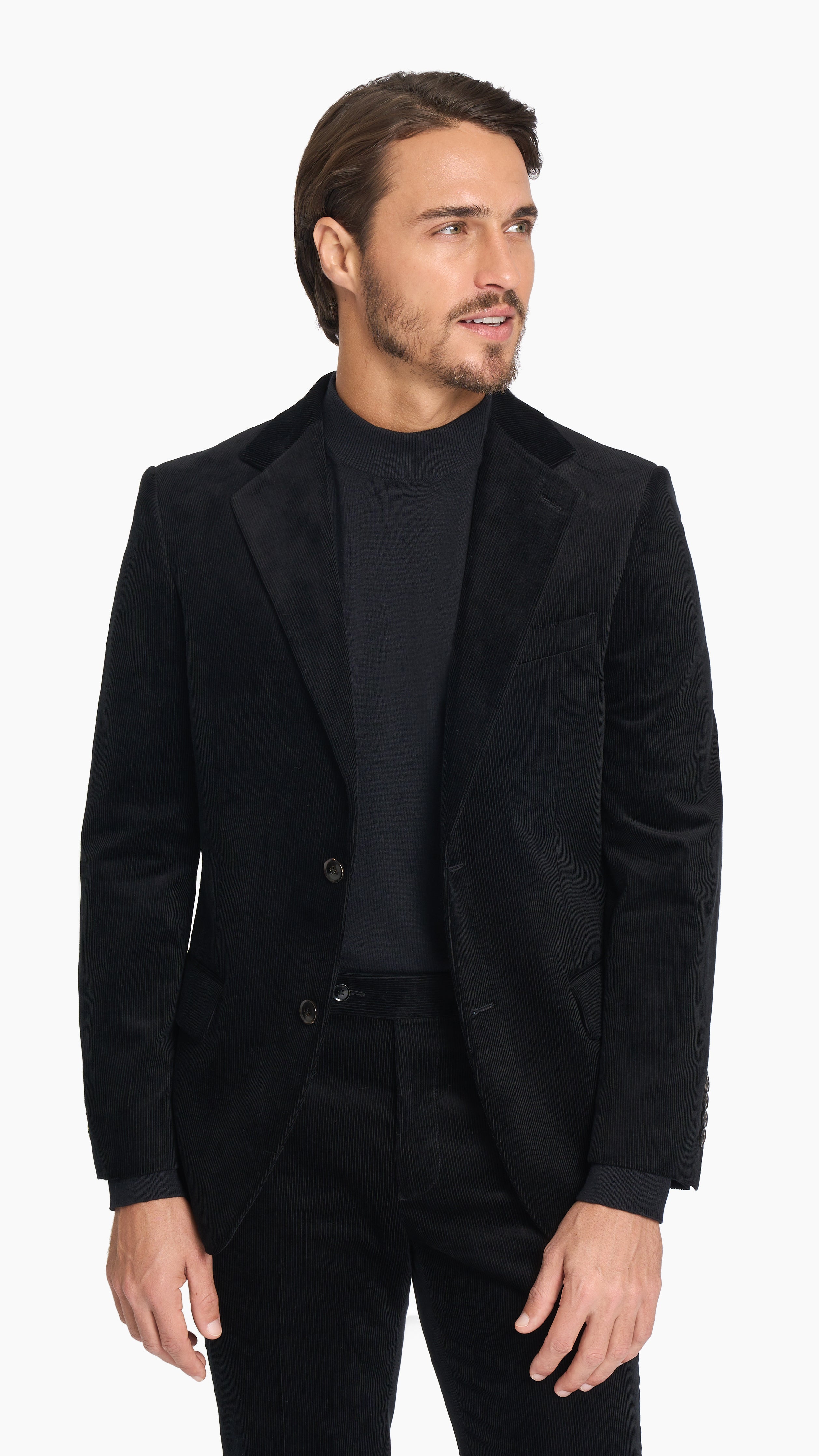 Mens black hotsell corduroy blazer