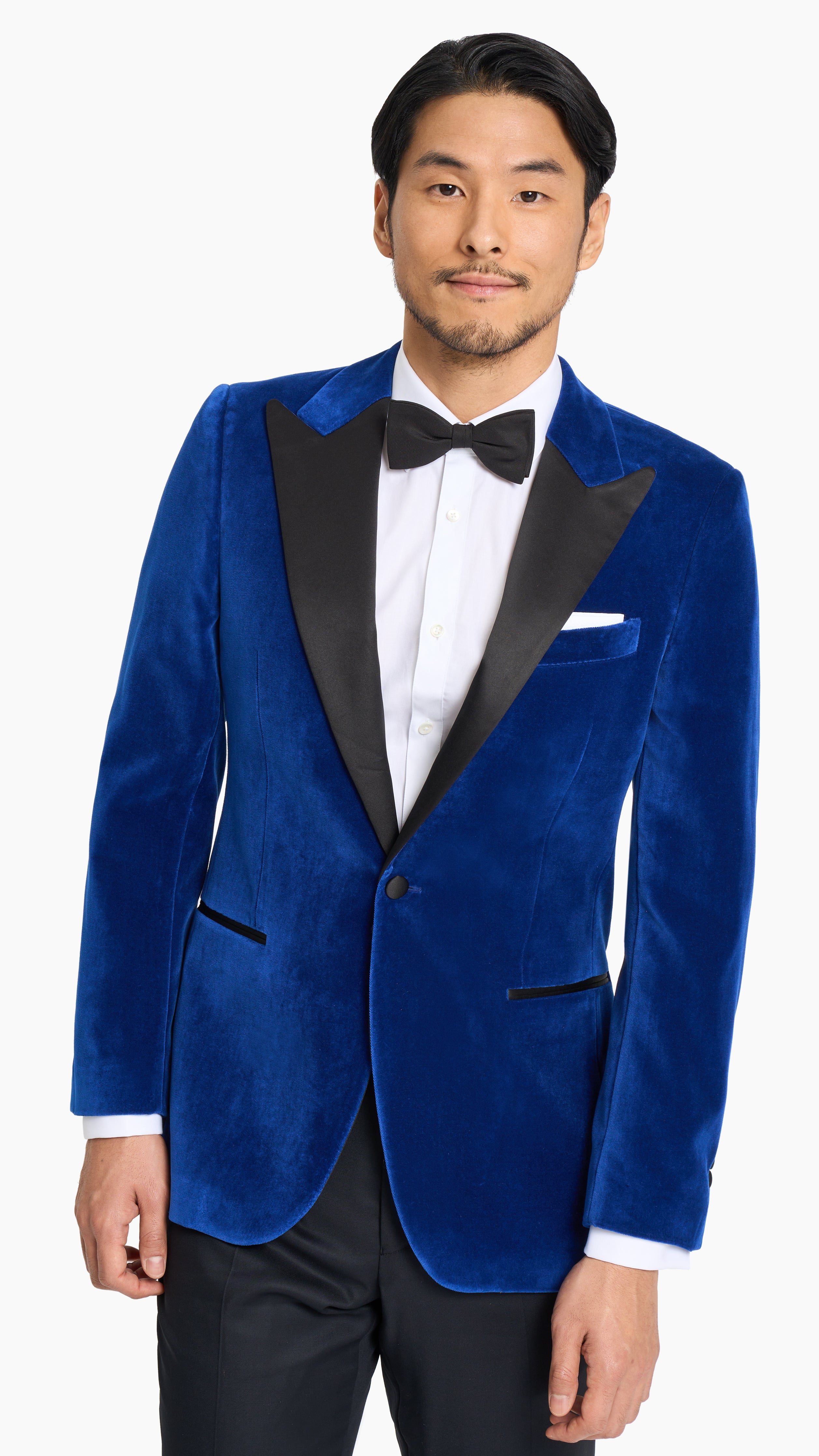 Blue suede dinner outlet jacket